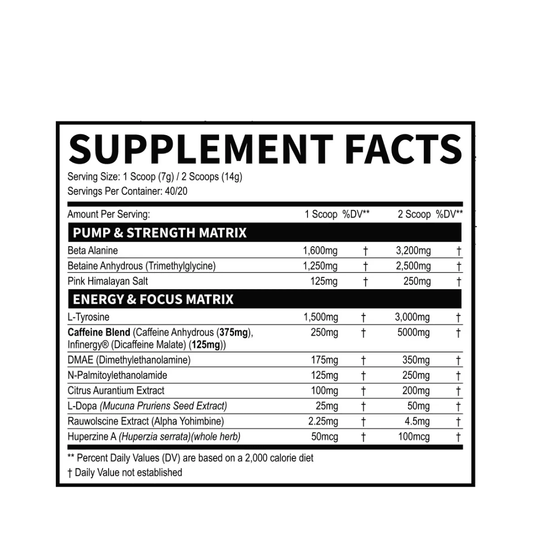 40 Serv | Inferno Venom Dragon Pharma - Body Fit Supplements