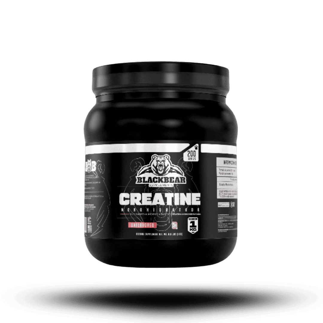 Creatina Monohidratada Blackbear - 200 serv