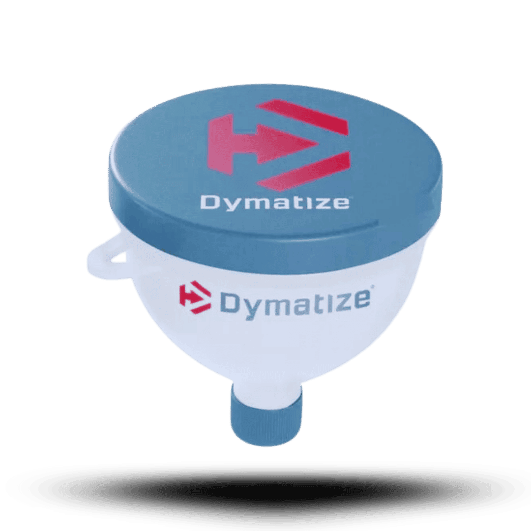 Funnel embudo Dymatize porta Scoop - Body Fit Supplements