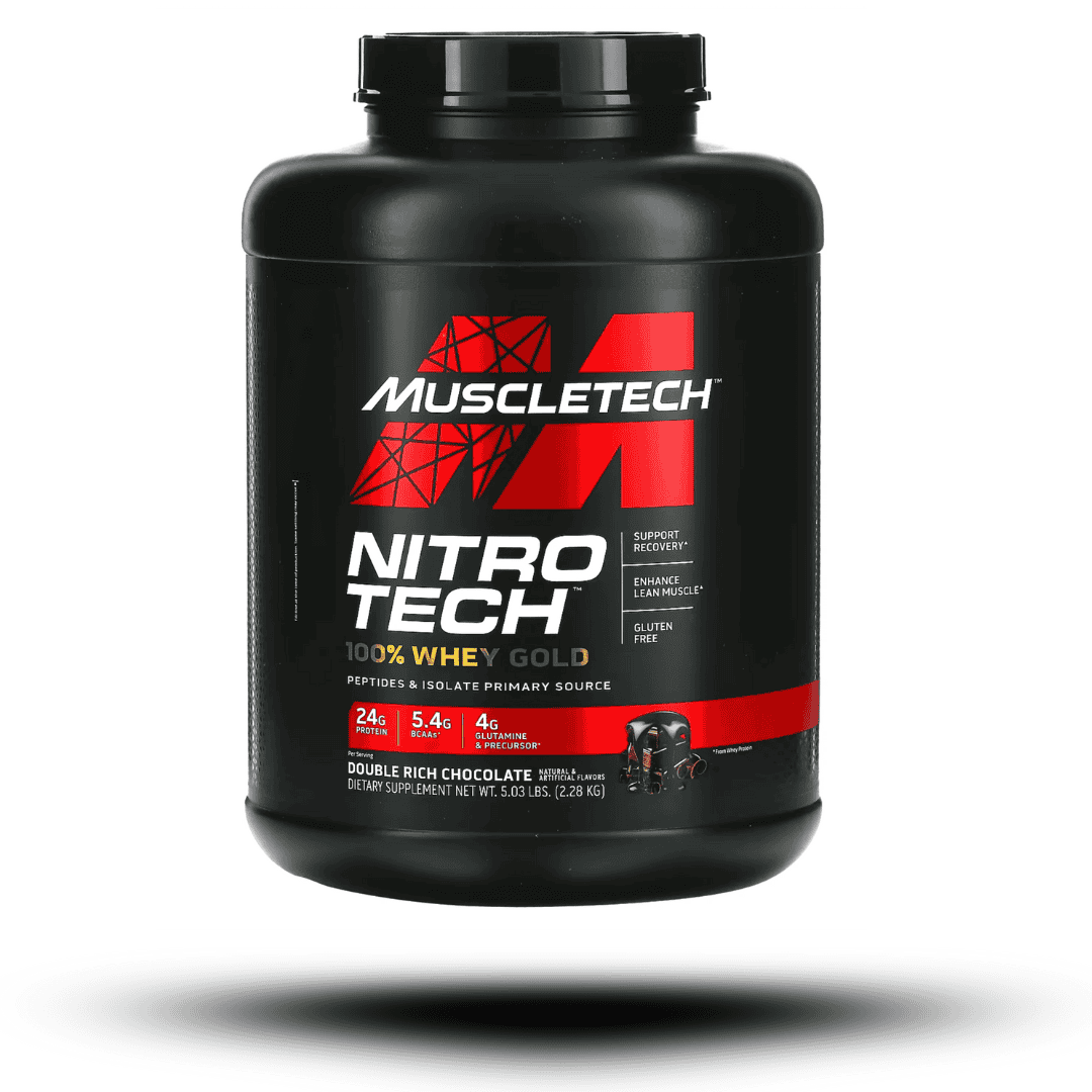 5Lbs | Muscletech Nitro-Tech Whey Gold - Body Fit Supplements