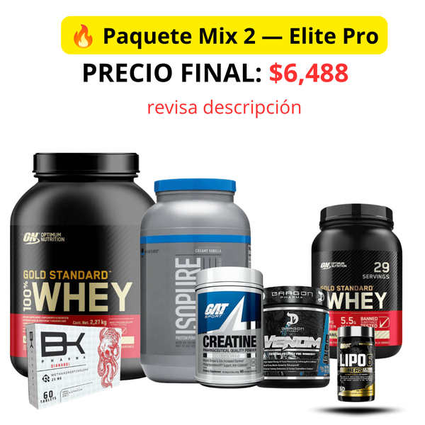 🔥 Paquete Mix 2 — Elite Pro