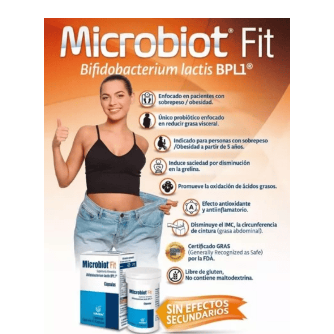 Microbiot Fit - 30 y 15 caps - Body Fit Supplements