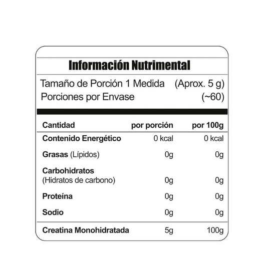 60 serv | Creapure Creatina Meta Nutritition - Body Fit Supplements