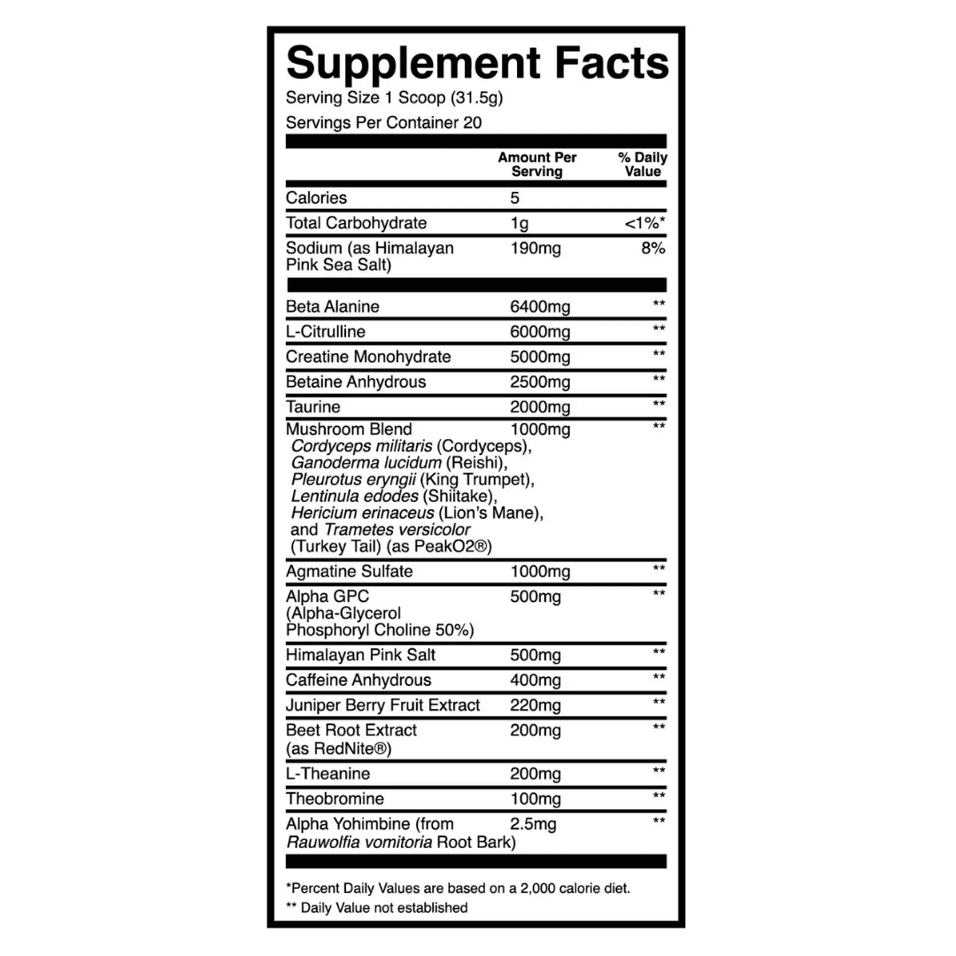 20 Serv | Raw Thuper Cbum Thavage Pwo - Body Fit Supplements