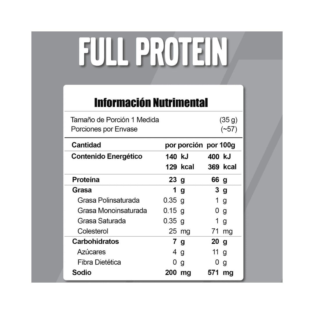 4.4 lbs | Meta Nutrition Full Protein - Body Fit Supplements