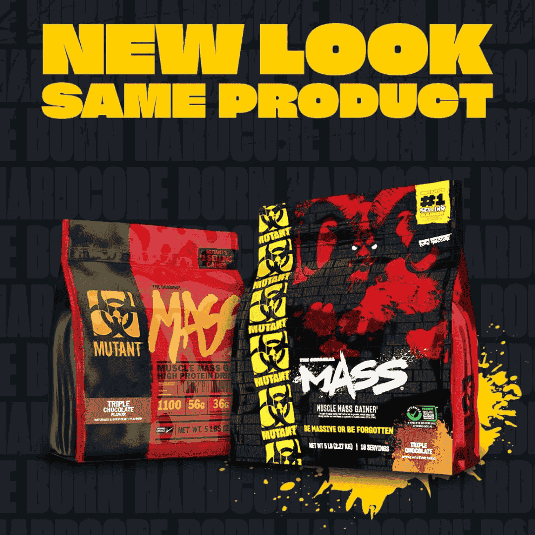 Paquete Proteina Mutant Mass 5 lbs + Pre entreno Venom 40 serv