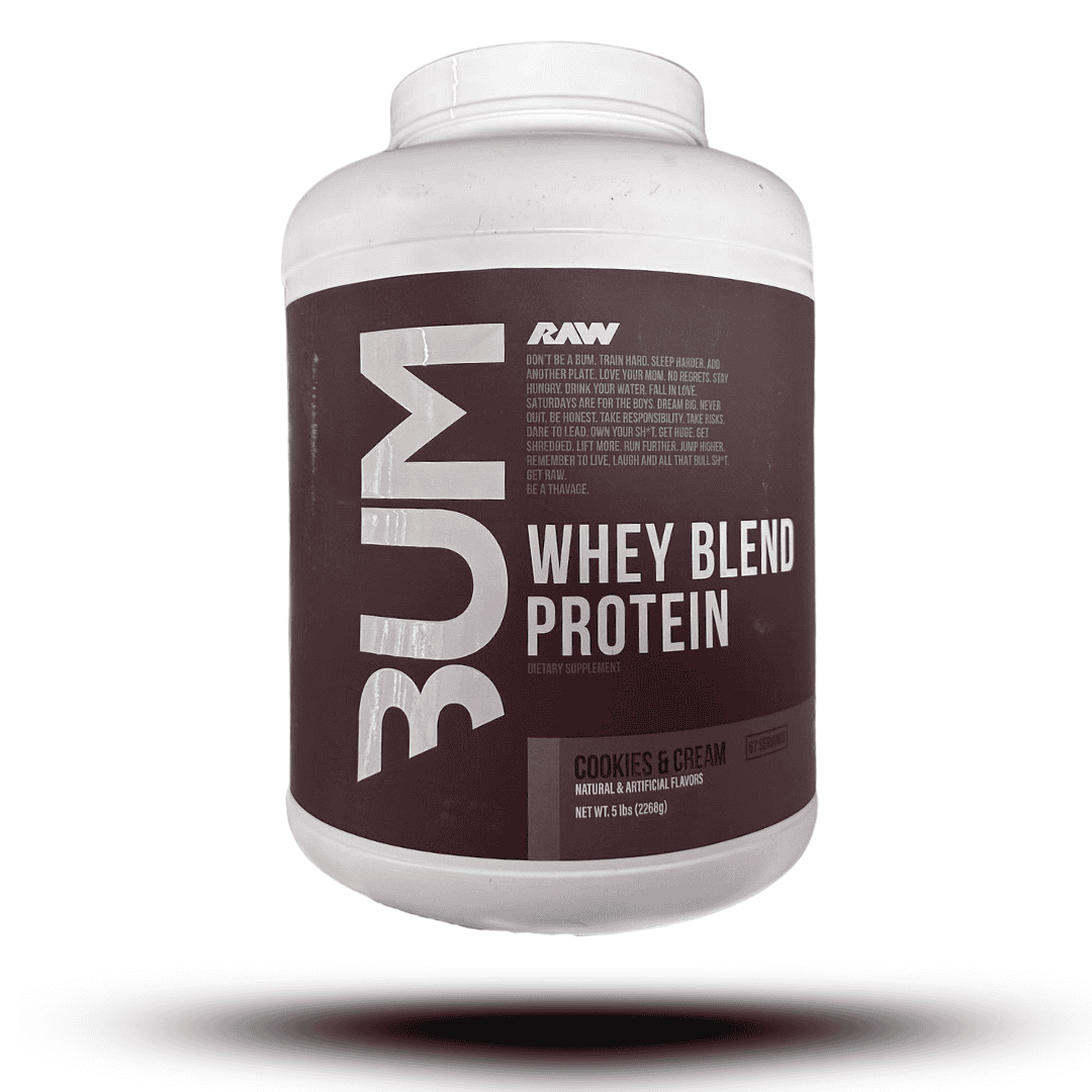 5 lbs | Raw Cbum Whey - Body Fit Supplements