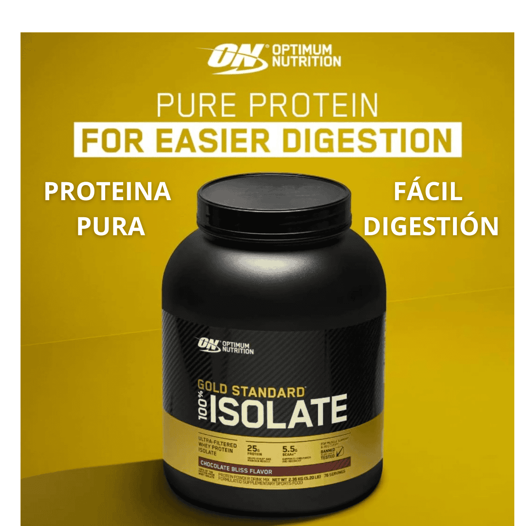 5 Lbs | Optimum Nutrition Gold Standard 100% Isolate - Body Fit Supplements