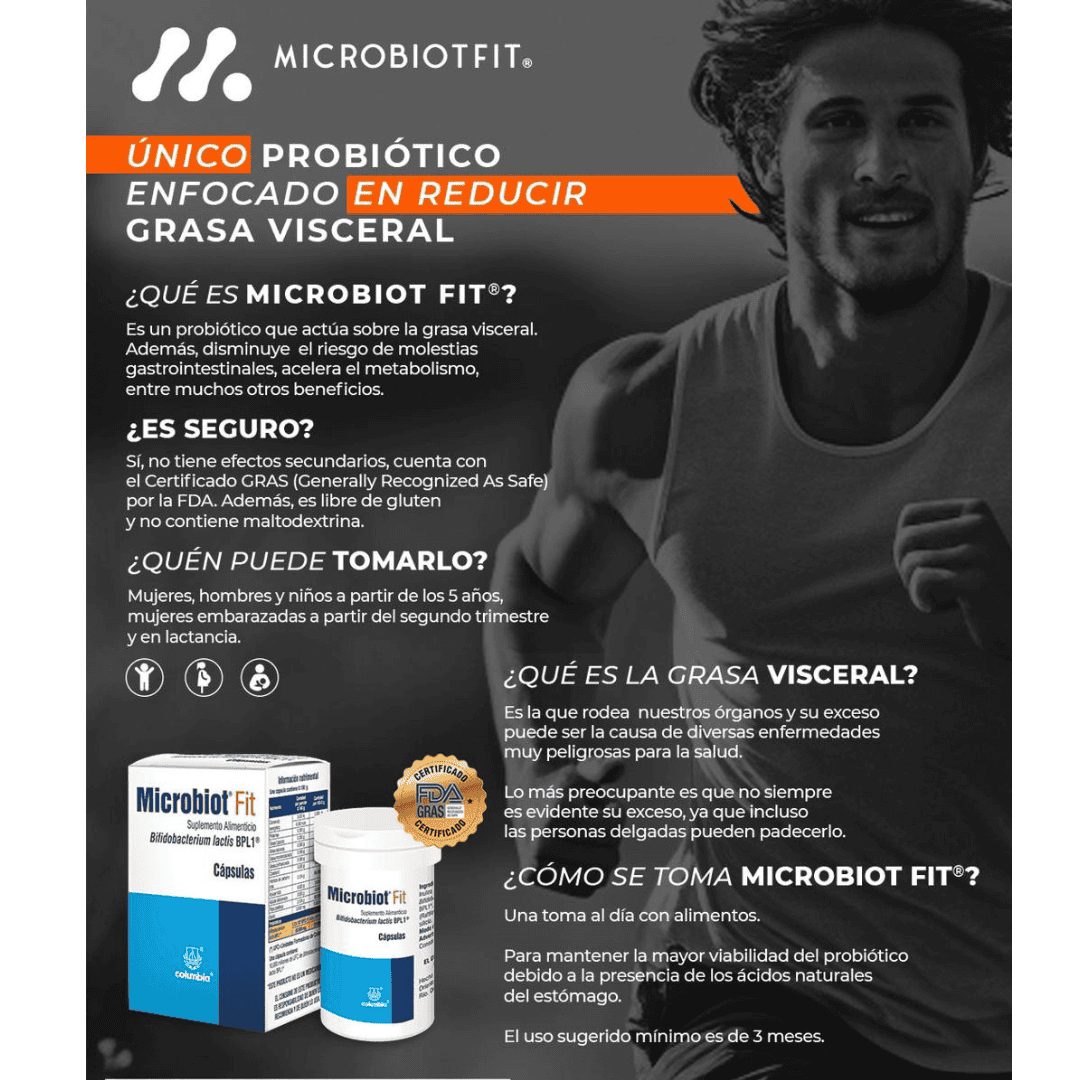Microbiot Fit - 30 y 15 caps - Body Fit Supplements