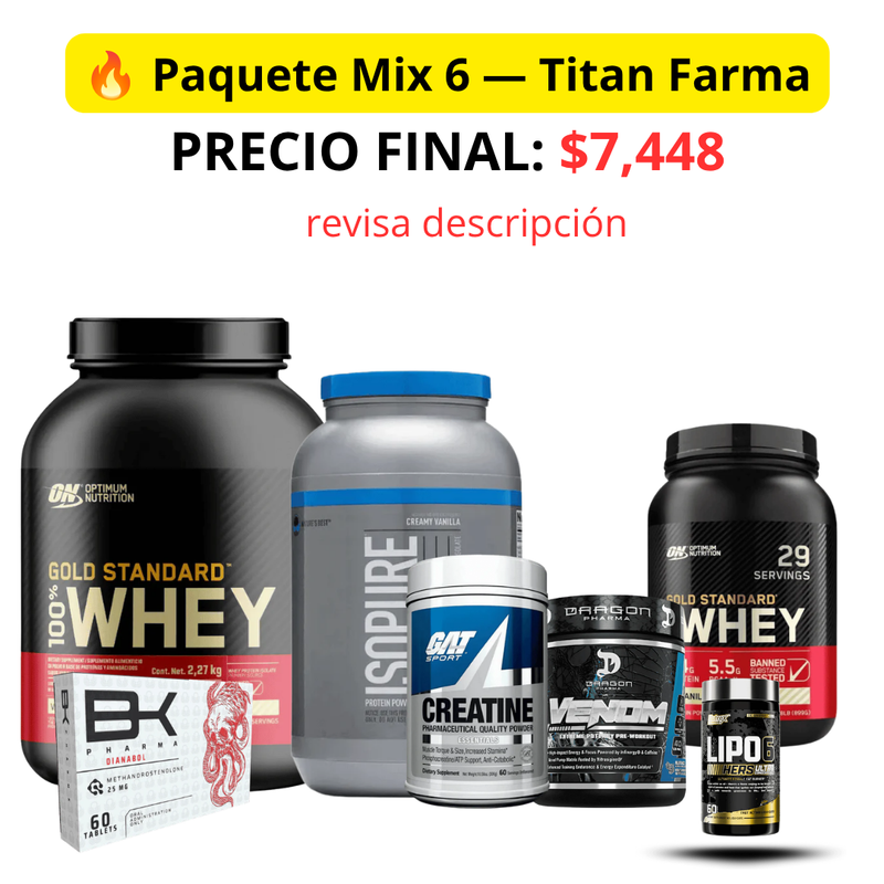 🔥 Paquete Mix 6 — Titan Farma