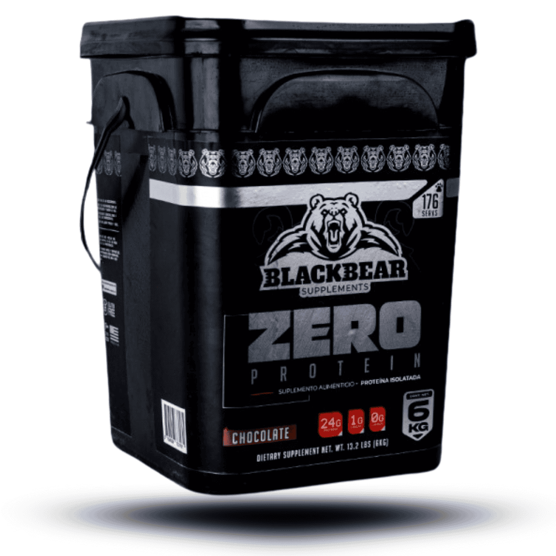 6 kg | Cubeta Proteina Isolatada Blackbear Zero