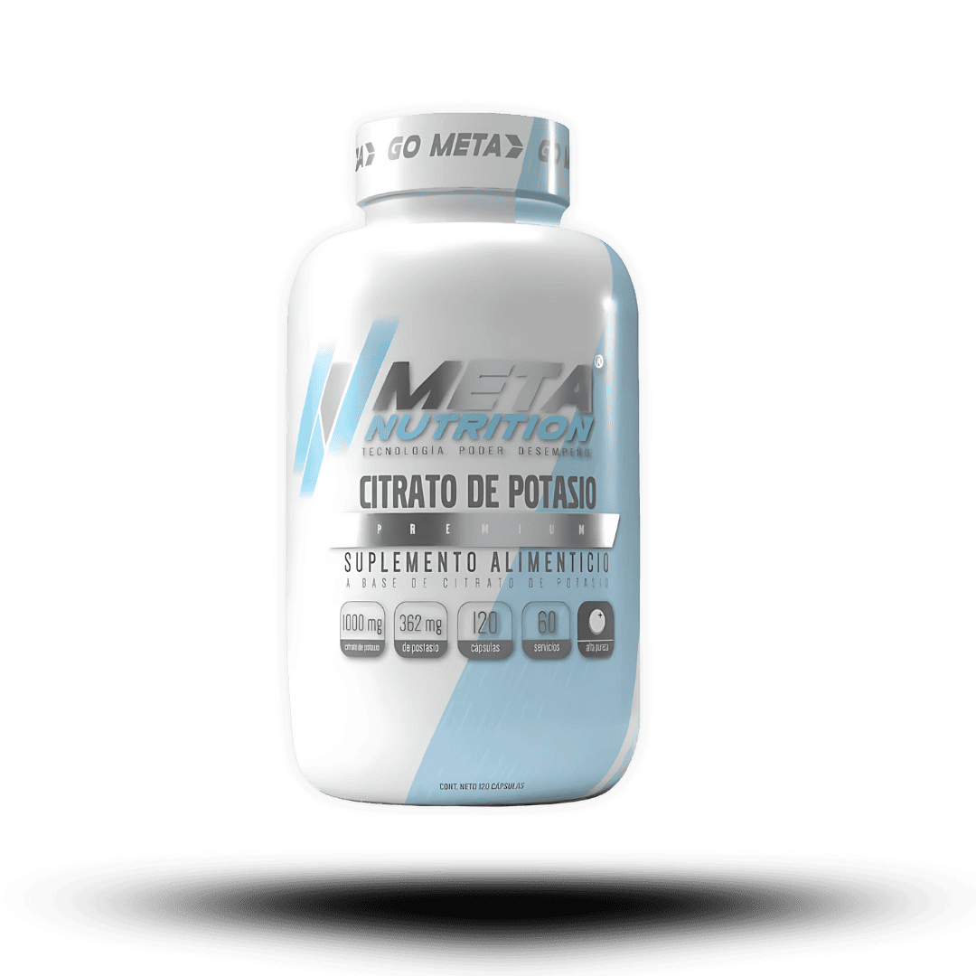 120 Caps | Citrato de Potasio Meta Nutrition