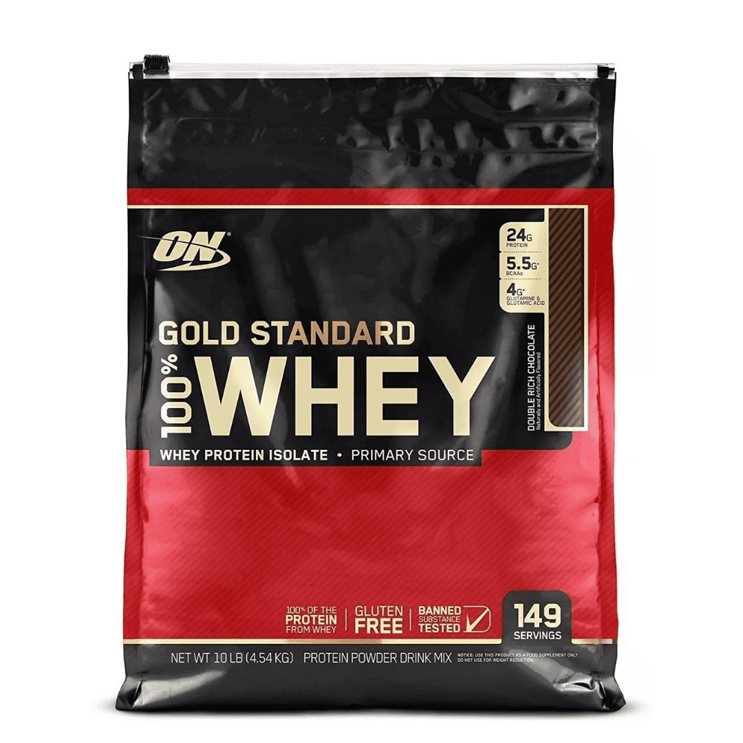 10 lbs | Optimum Nutrition 100% whey Gold Standard - Body Fit Supplements