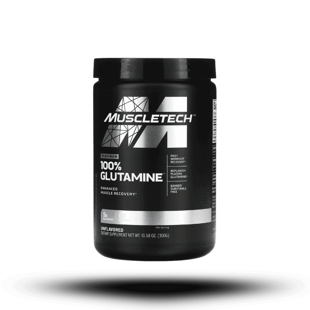 Glutamina Muscletech Platinum - 60 serv - Body Fit Supplements