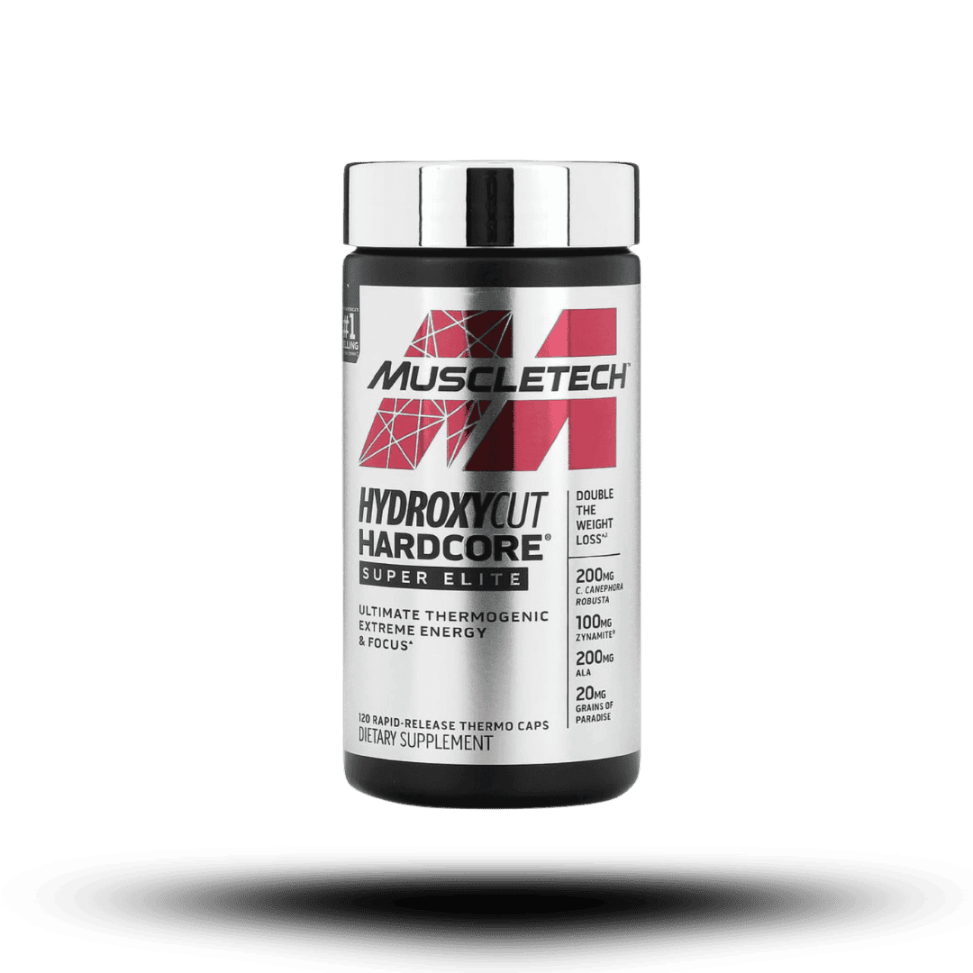 Hydroxycut Hardcore Super Elite Muscletech - 120 caps - Body Fit Supplements