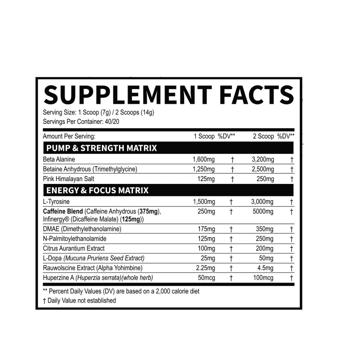 40 Serv | Inferno Venom Dragon Pharma - Body Fit Supplements