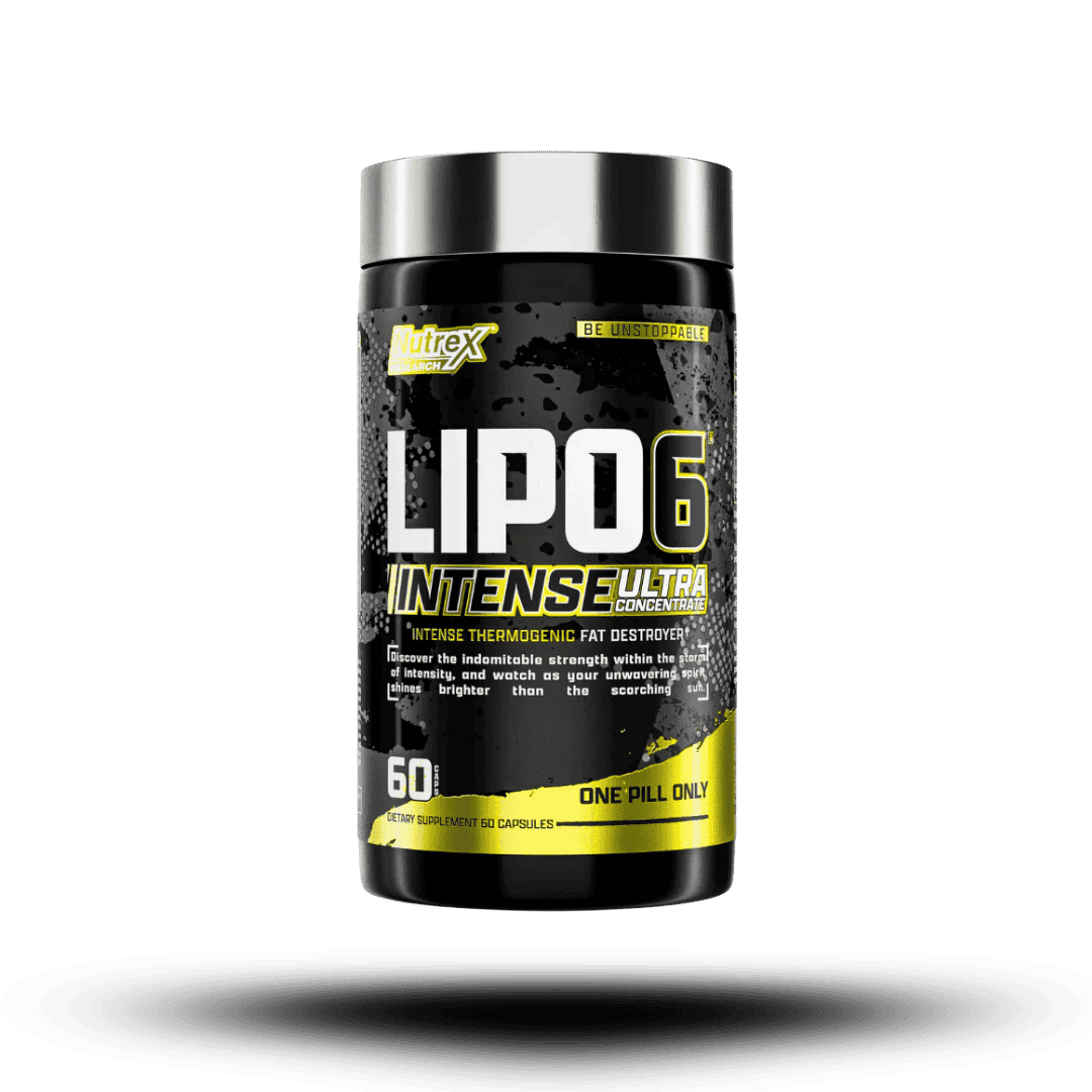 Nutrex Lipo 6 Black Uc Intense Fat Burner - 60 Caps - Body Fit Supplements