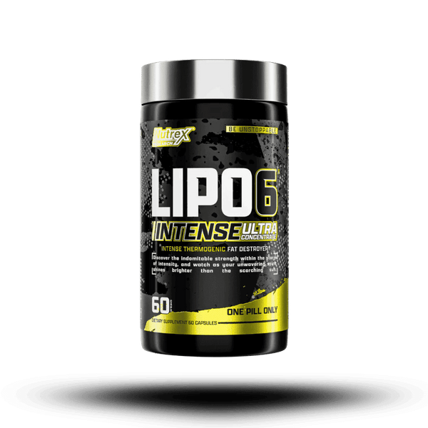 Nutrex Lipo 6 Black Uc Intense Fat Burner - 60 Caps - Body Fit Supplements
