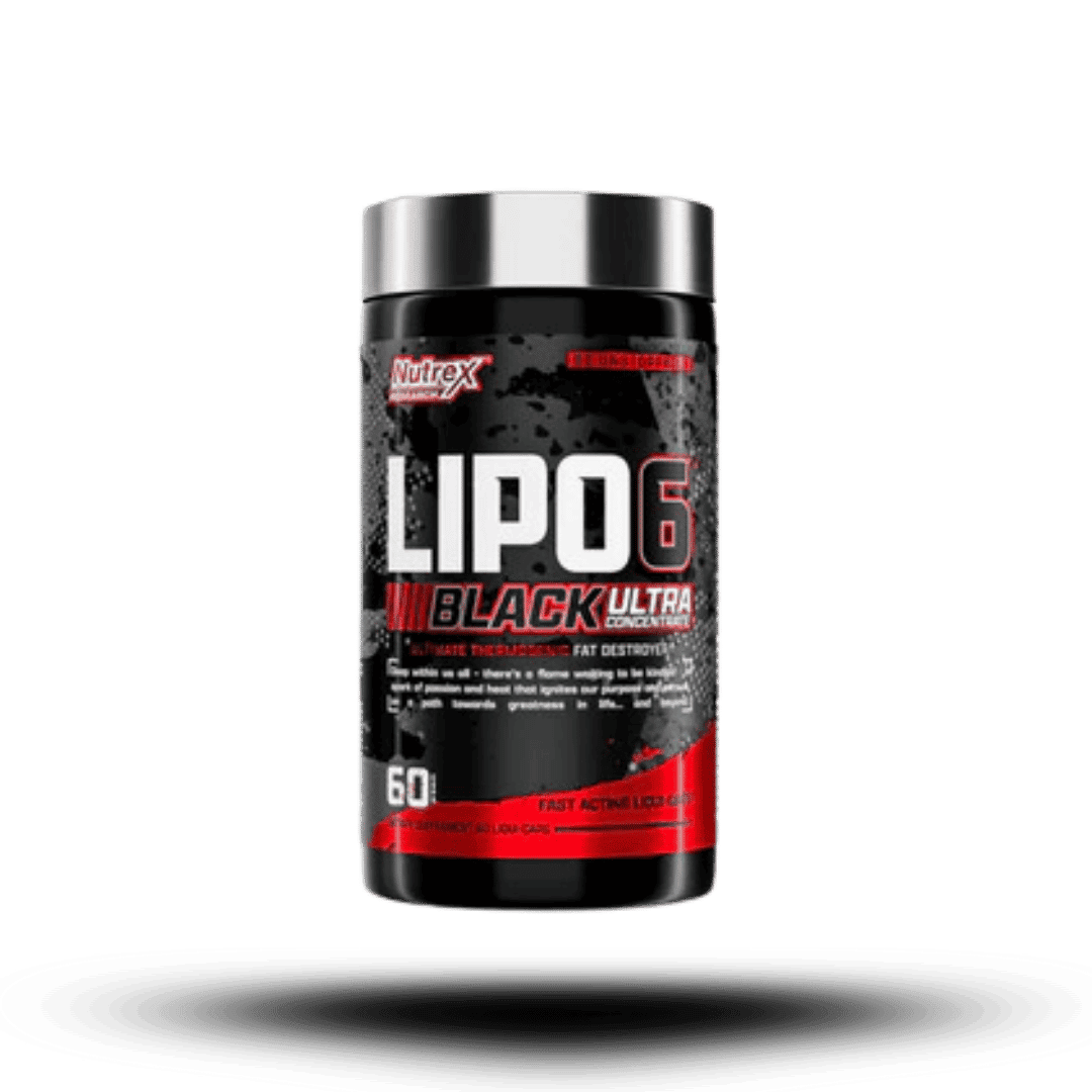 Nutrex Lipo 6 Black Uc Rojo - 60 caps - Body Fit Supplements