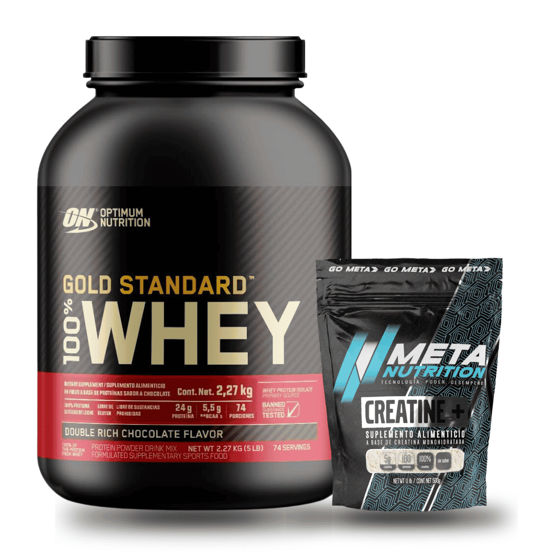 Paquete Proteina ON 5 lbs + Creatina Meta - Body Fit Supplements