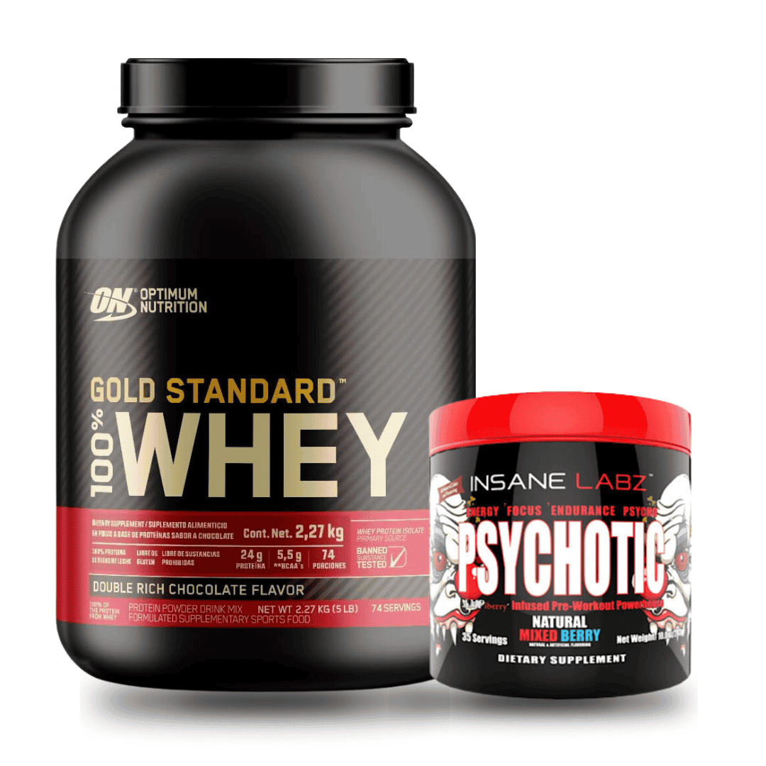 Paquete - Gold Standard Whey 5 lbs + Psychotic