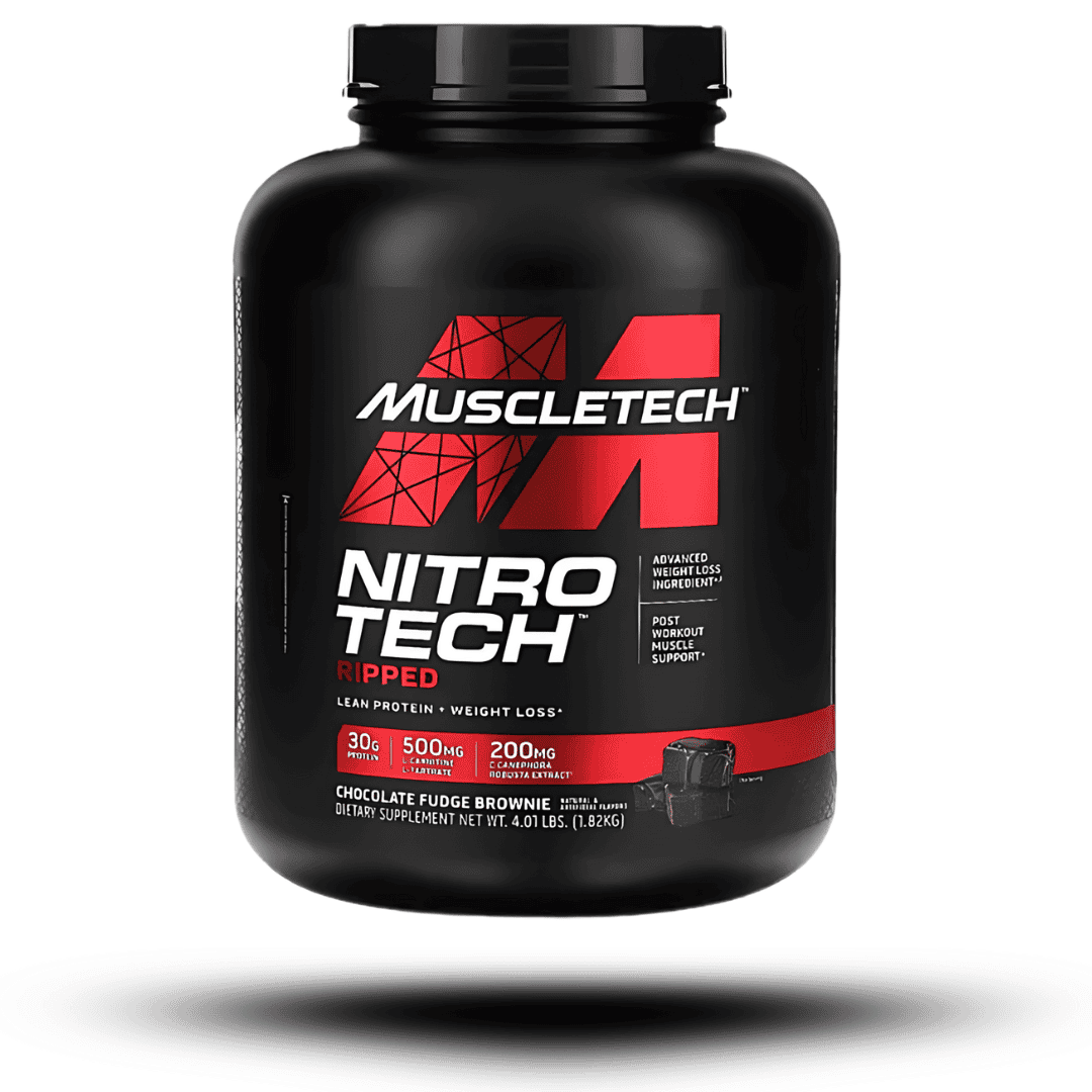 4 Lbs | Muscletech Nitro-Tech Ripped - Body Fit Supplements