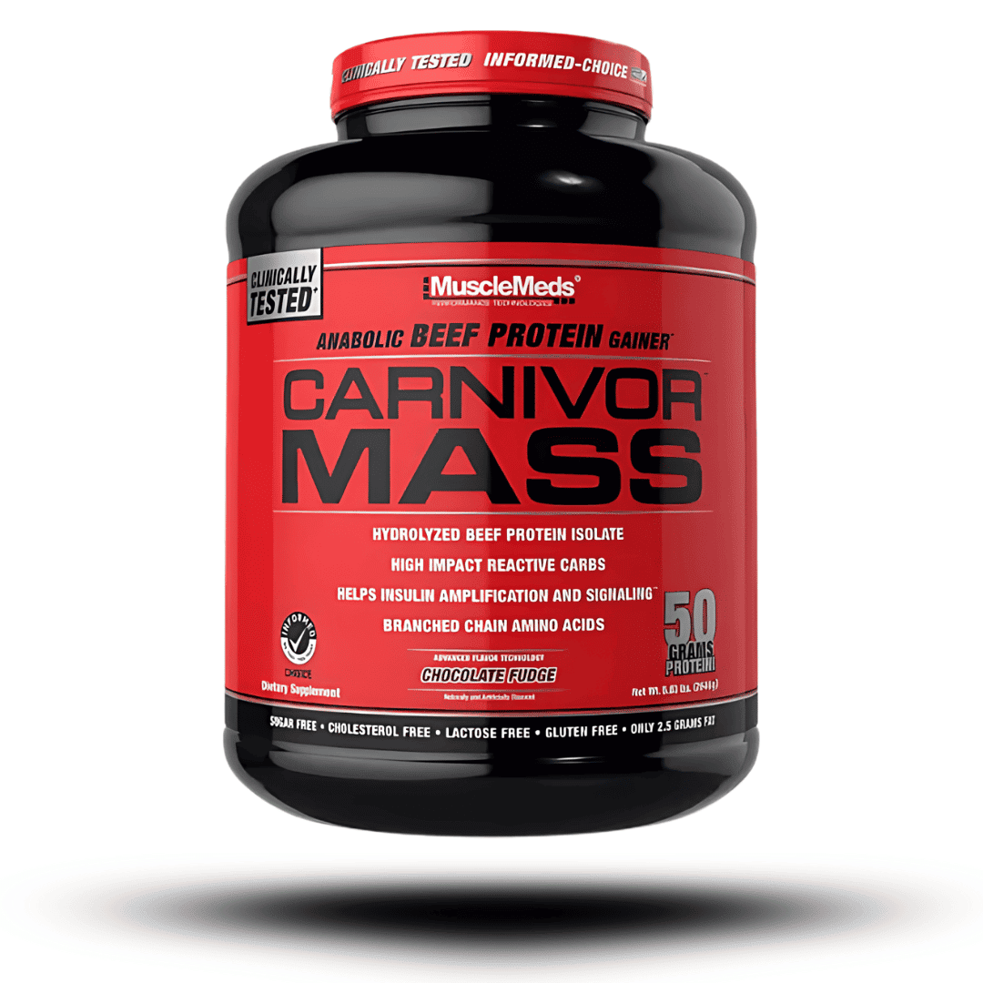 6 lbs | Proteina Musclemeds Carnivor Mass - Body Fit Supplements