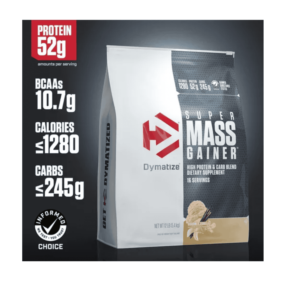 12 Lbs | Dymatize Mass Gainer - Body Fit Supplements