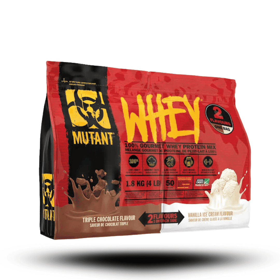 4 lbs | Mutant Whey Dual doble sabor - Body Fit Supplements