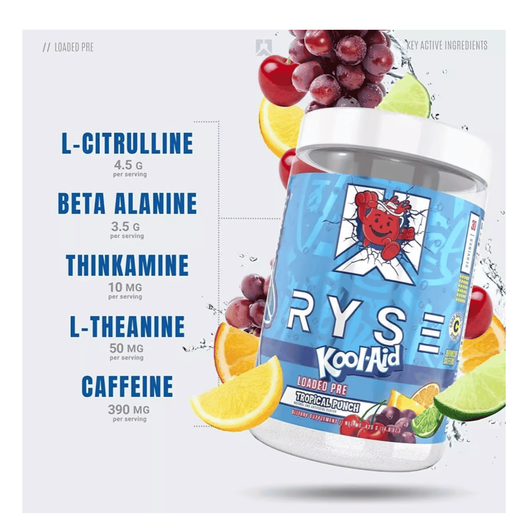 30 Serv | Ryse Loaded Pre entreno - Body Fit Supplements