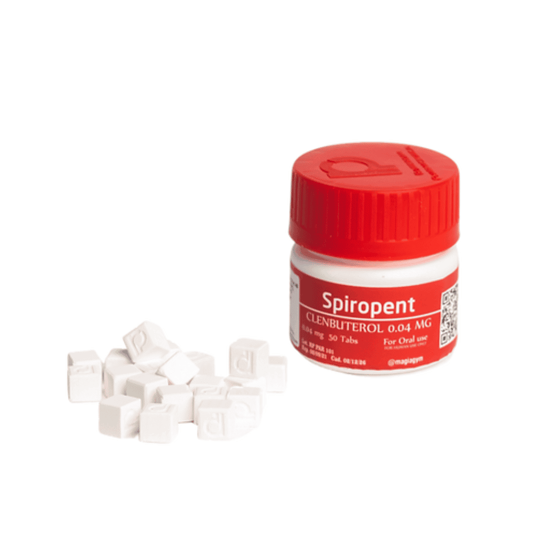 50 Tabs | Rotterdam Spiropent Clenbuterol - Body Fit Supplements