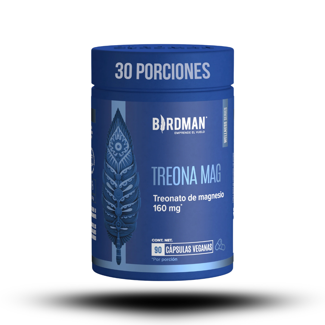 90 Caps |  Treonato de Magnesio