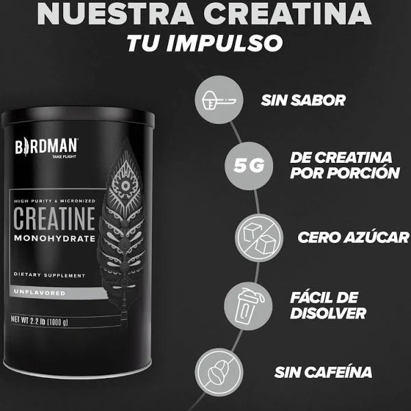 Creatina Birdman 450 gr - 90 serv