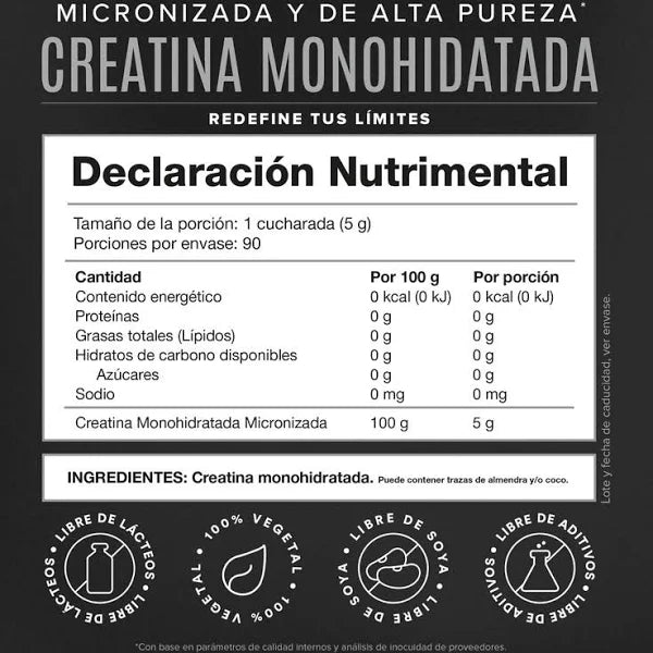 Creatina Birdman 450 gr - 90 serv