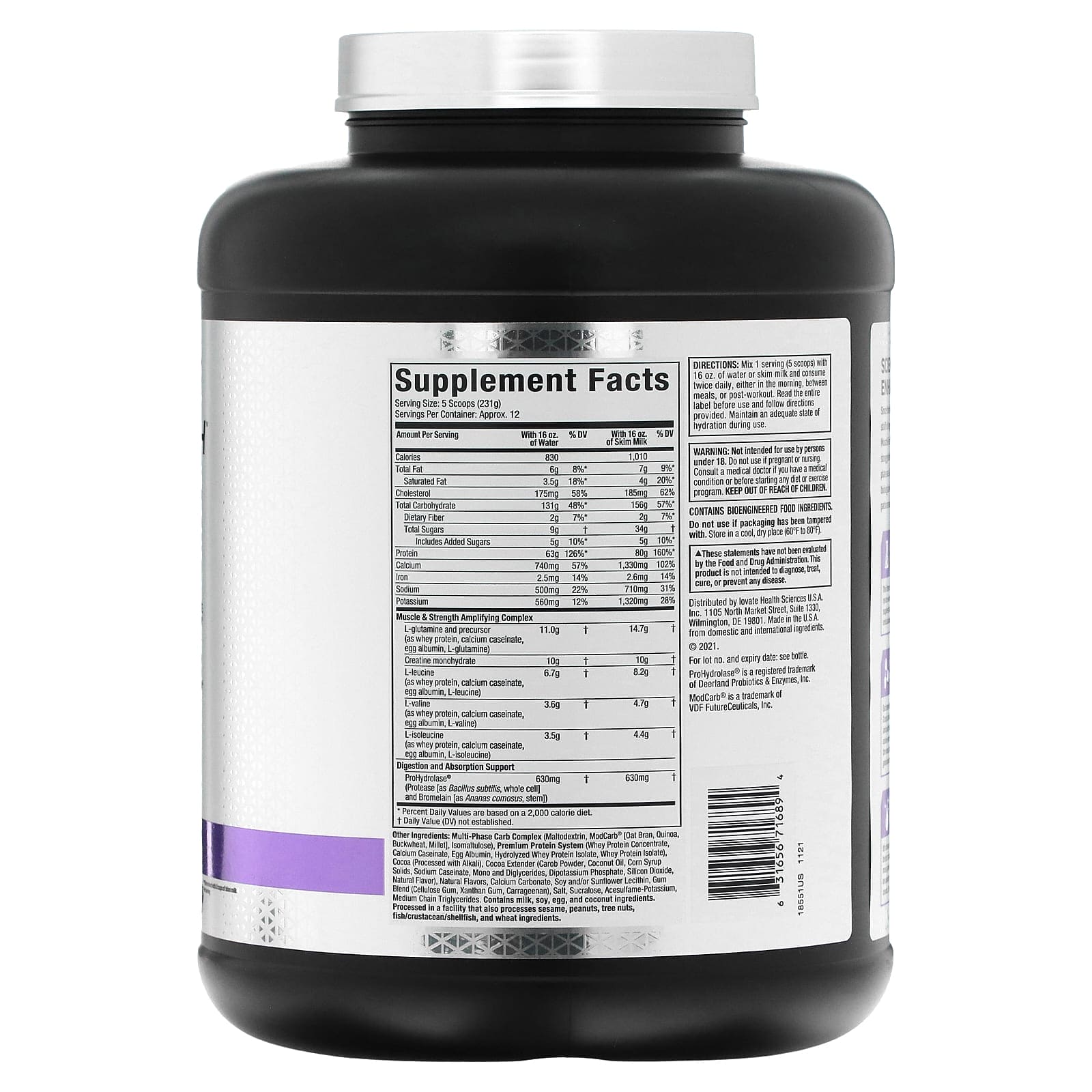 6 lbs | Proteina Muscletech Mass-Tech Elite - Body Fit Supplements