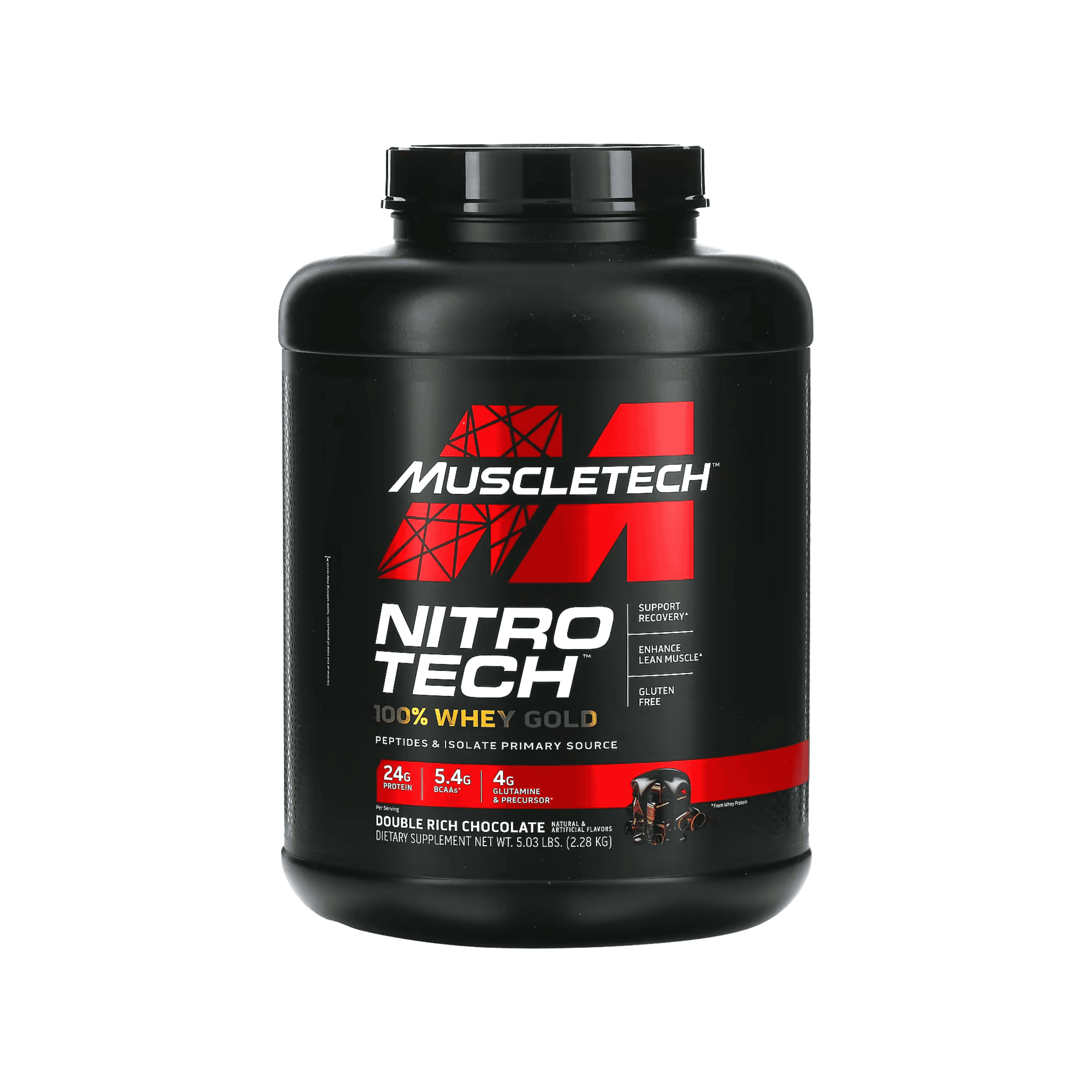 5.03 Lbs | Proteina Muscletech Nitro-Tech Whey Gold - Body Fit Supplements