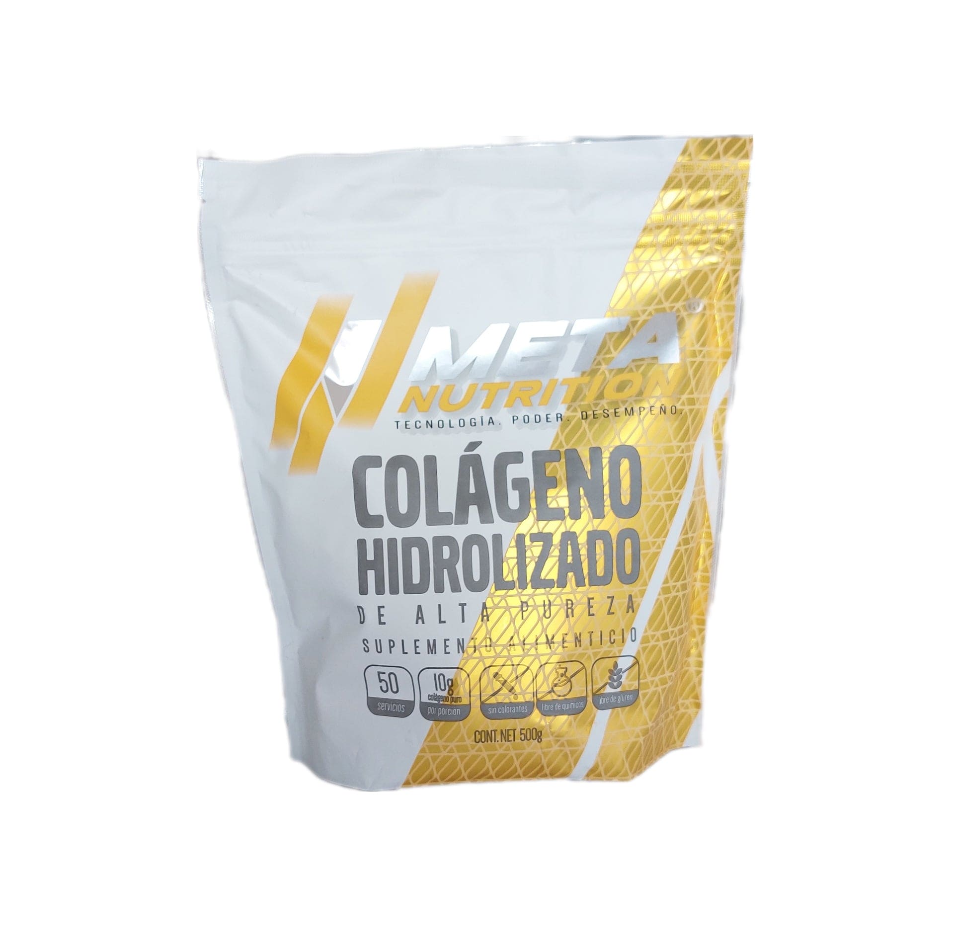 Colágeno Hidrolizado Meta Nutrition - 50 Serv - Body Fit Supplements