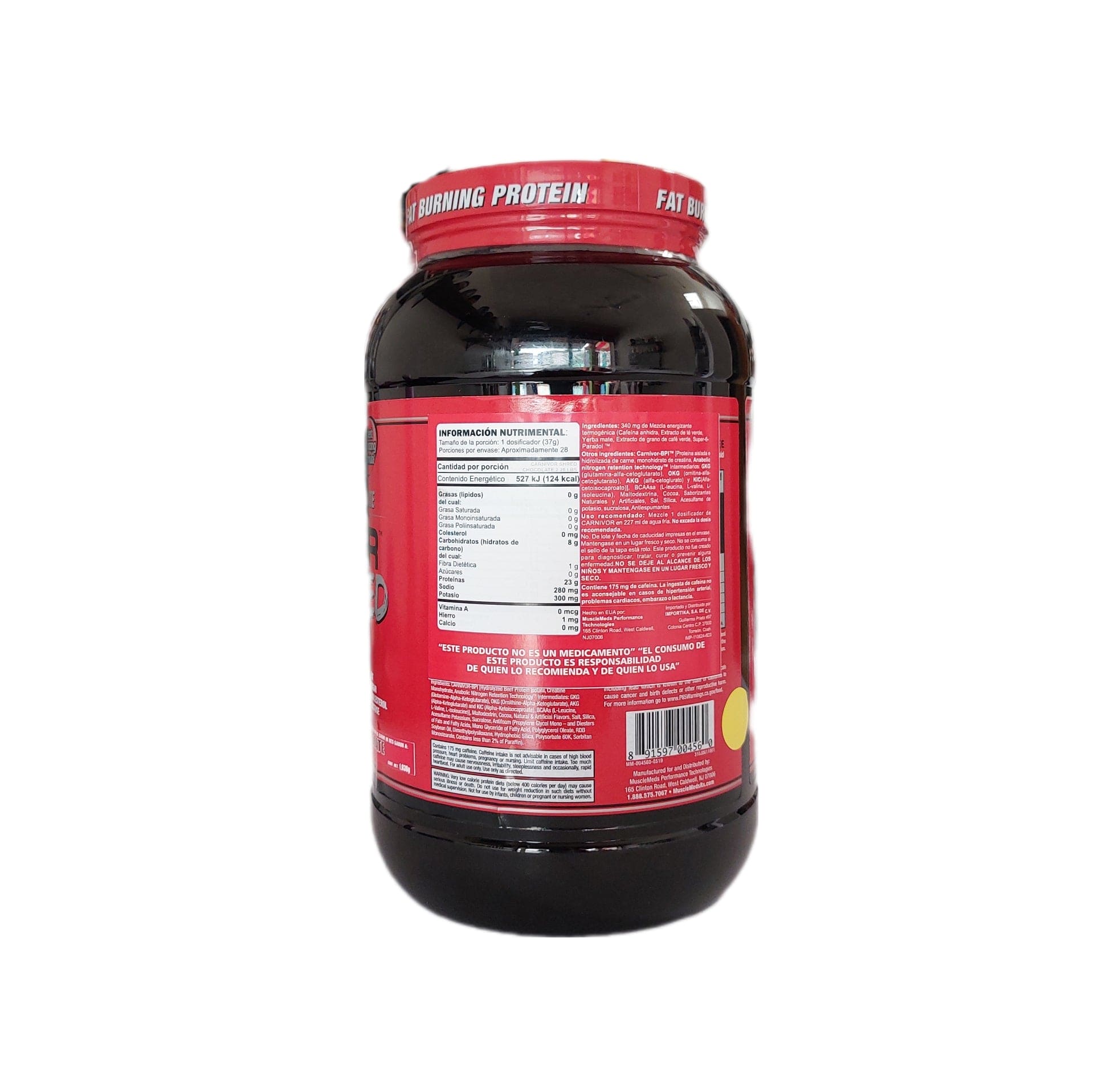 Proteina Musclemeds Carnivor Shred 2 Lbs - Body Fit Supplements