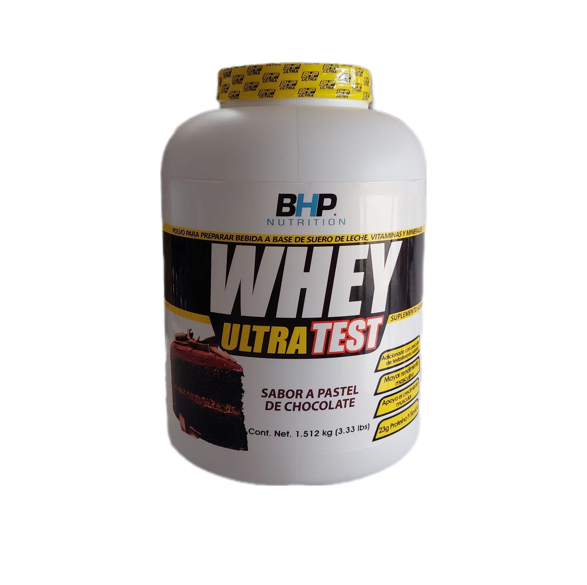 Proteina BHP Whey Ultra Test 3.3 Lbs - Body Fit Supplements