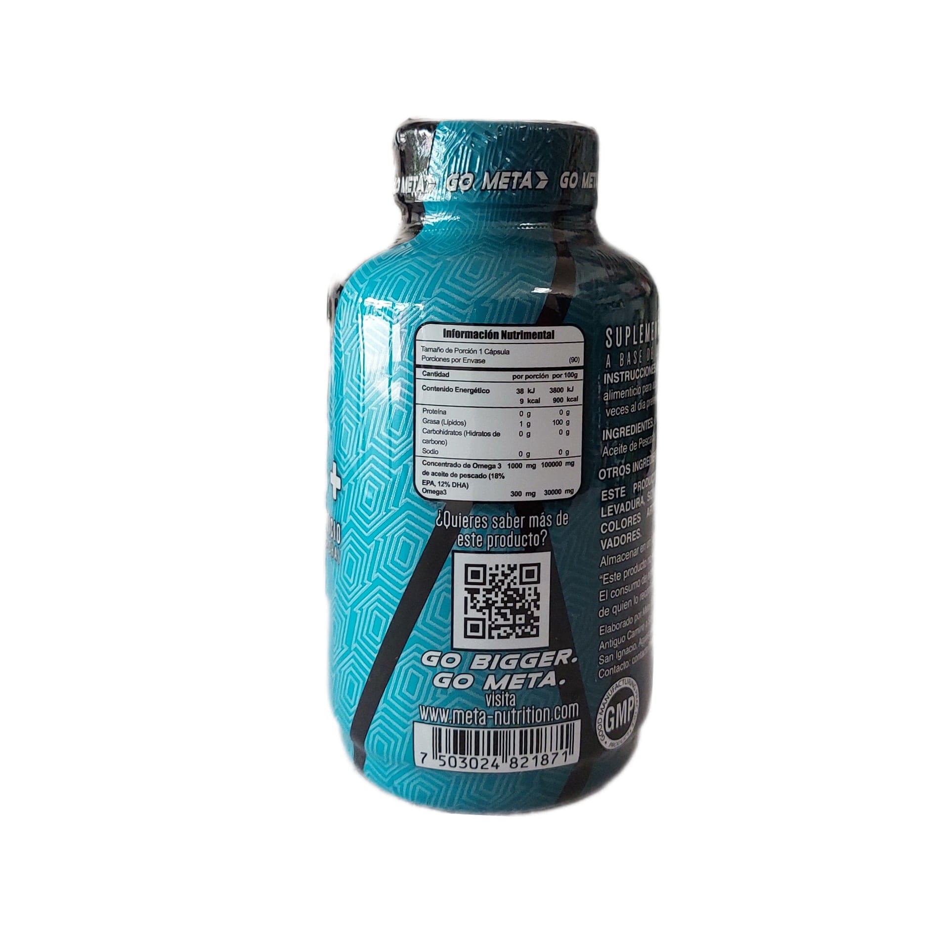 Omega Meta Nutrition 90 Capsulas - Body Fit Supplements