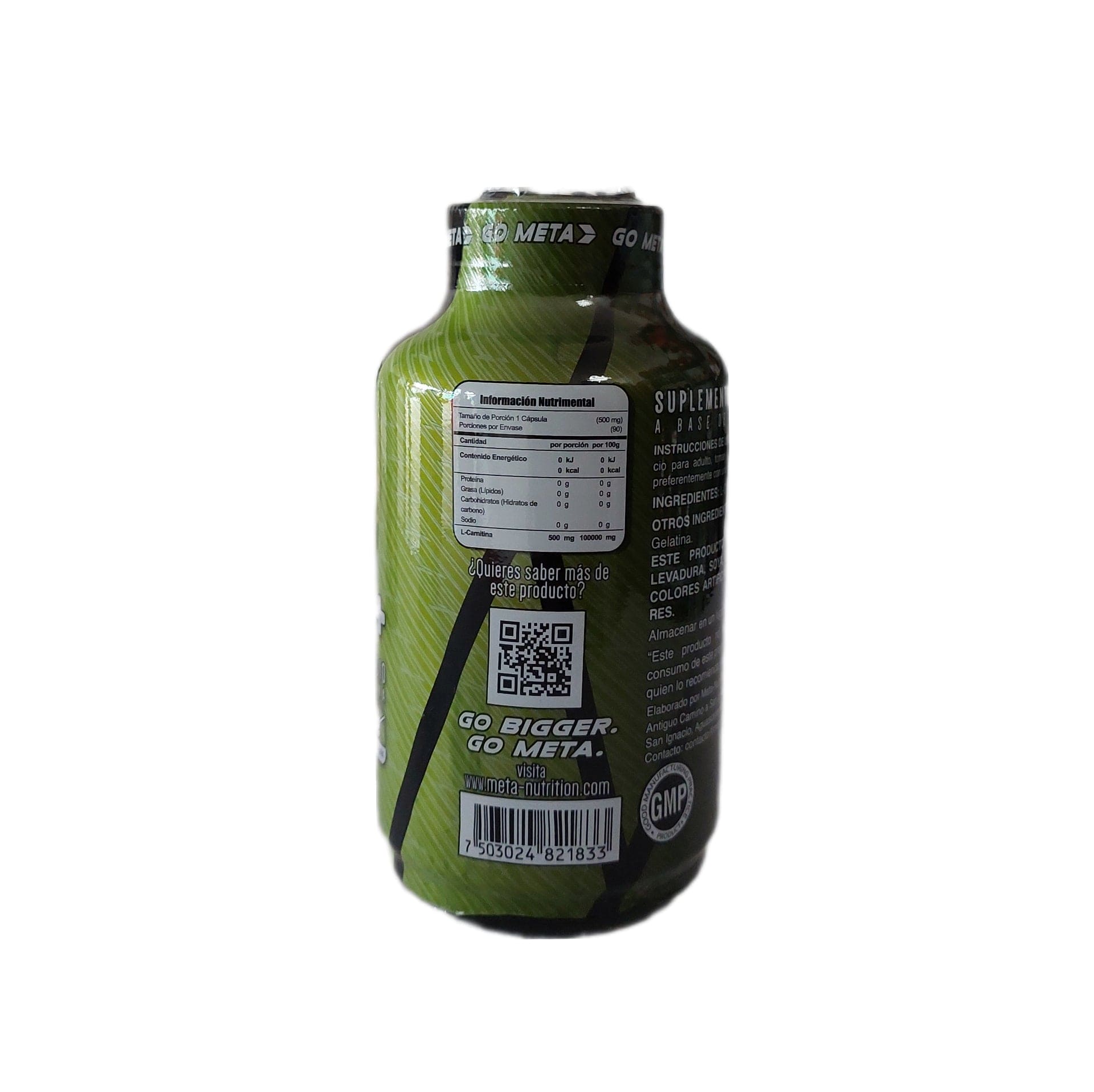 L-Carnitina Meta Nutrition - Body Fit Supplements