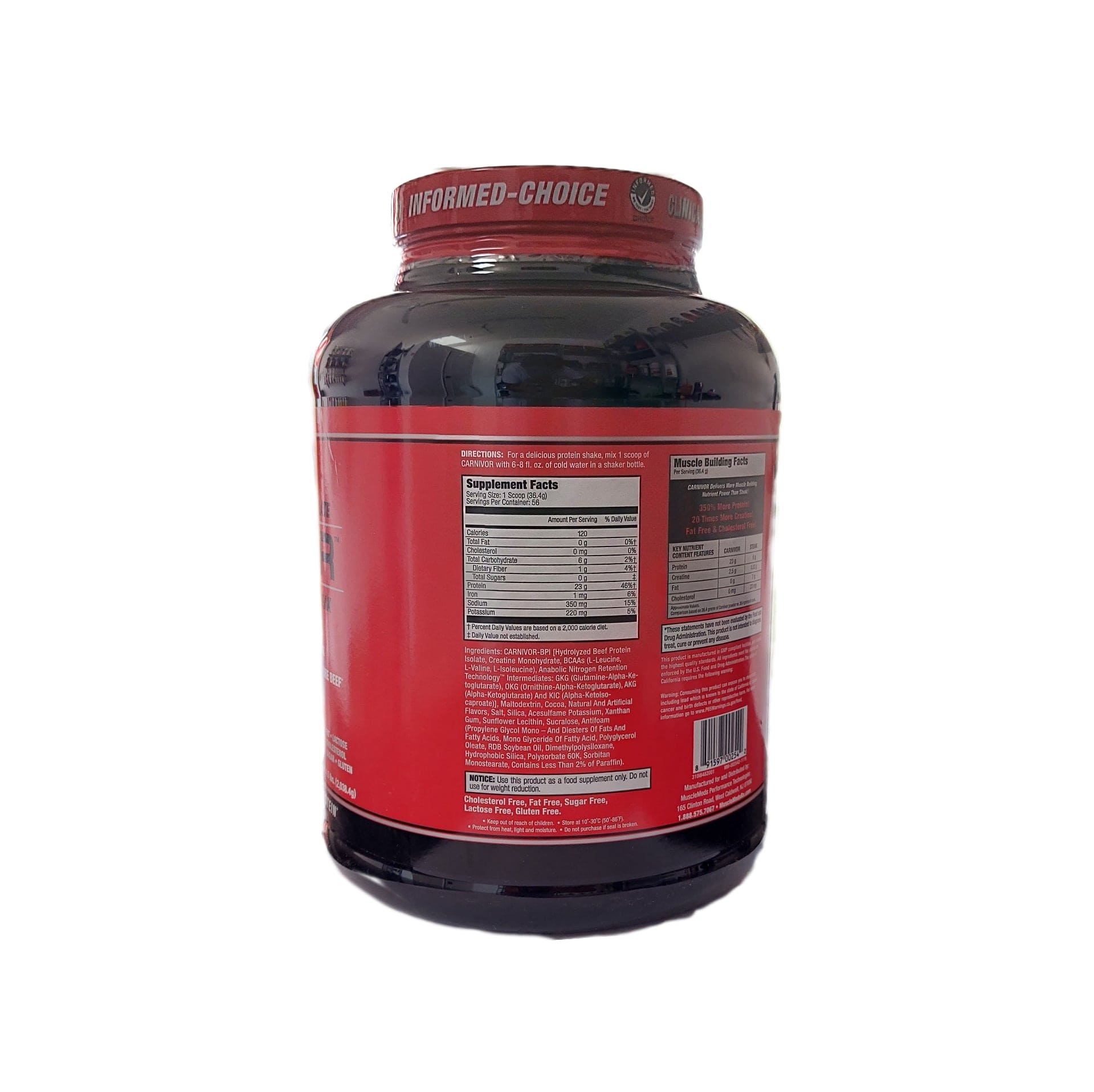 Proteina Musclemeds Carnivor 4 Lbs - Body Fit Supplements