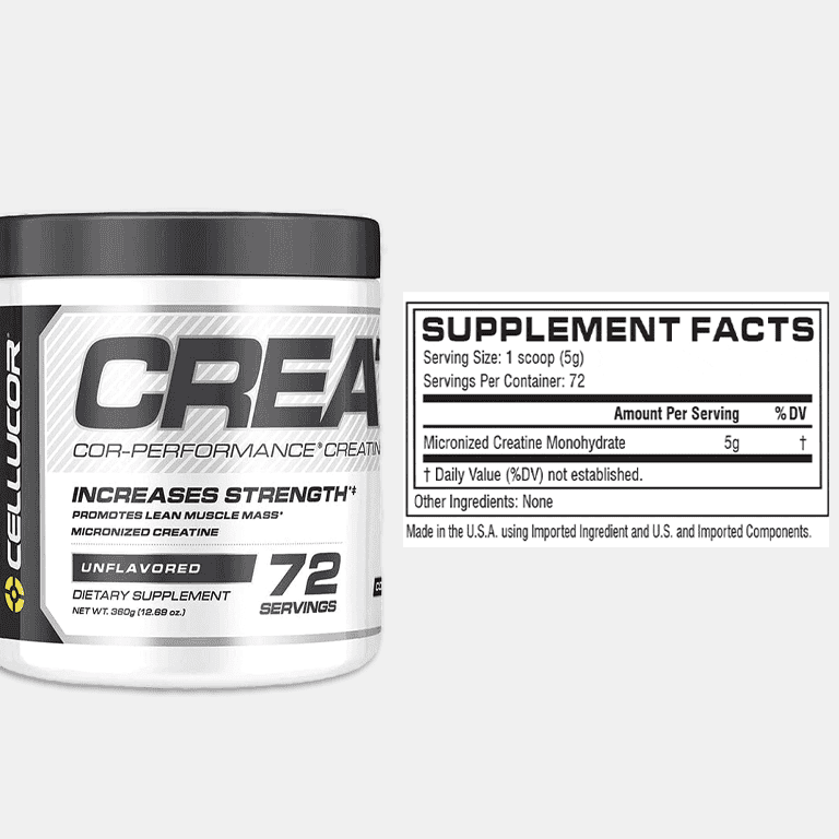 Creatina Cellucor Cor-Performance Unflavored - Body Fit Supplements