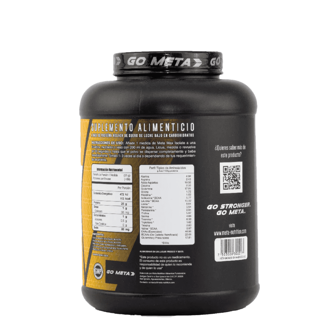 Proteina Meta Max Isolate Whey - Body Fit Supplements