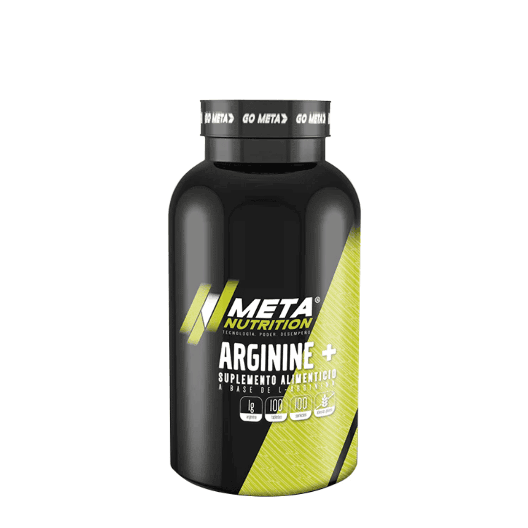 100 caps | Arginina Meta Nutrition - Body Fit Supplements