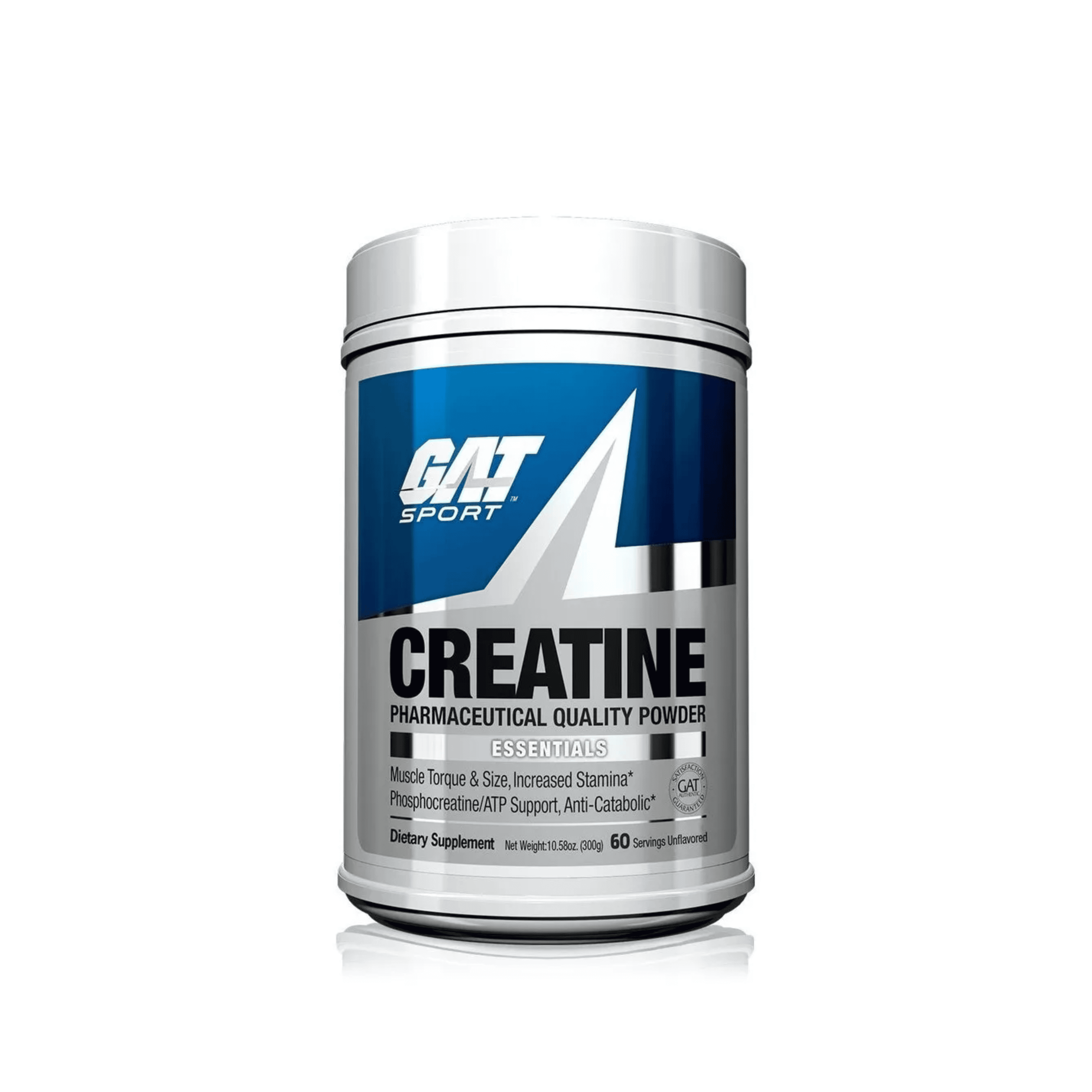 60 serv | Creatina Monohidratada GAT - 300 gr - Body Fit Supplements