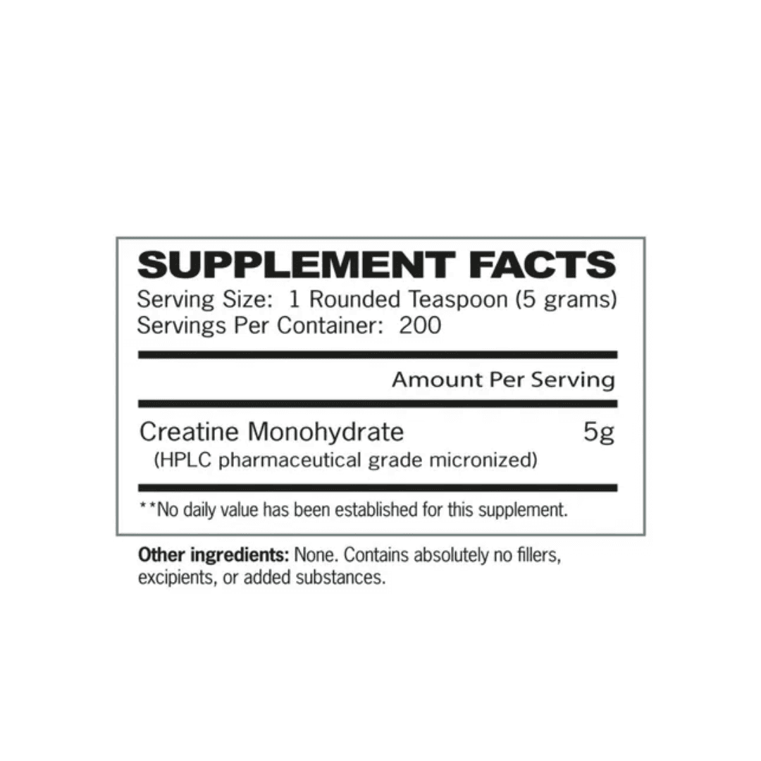 200 serv | Creatina Monohidratada GAT - 1000 gr - Body Fit Supplements