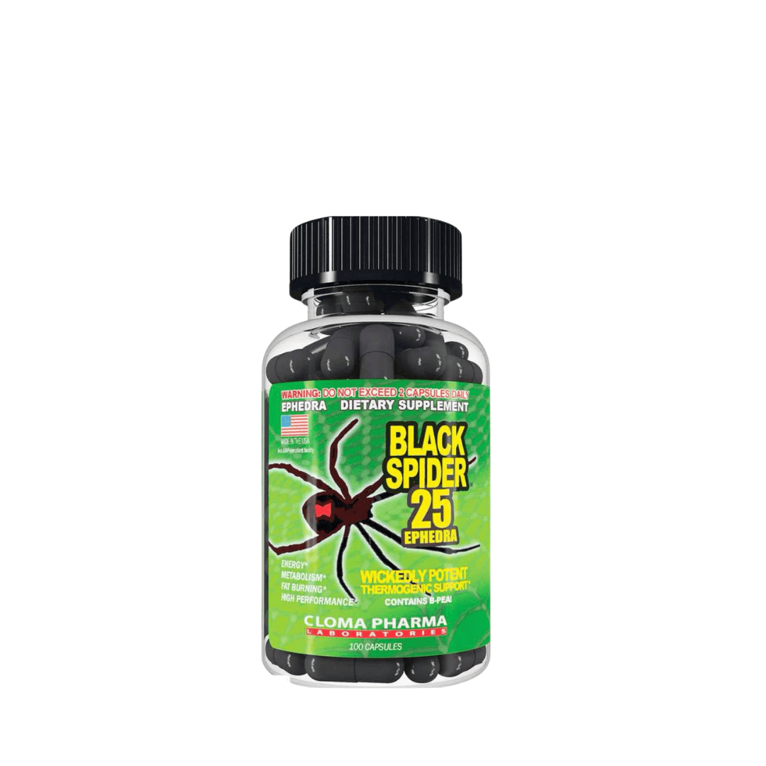 Termogenico Black Spider 25 Cloma Pharma - Body Fit Supplements