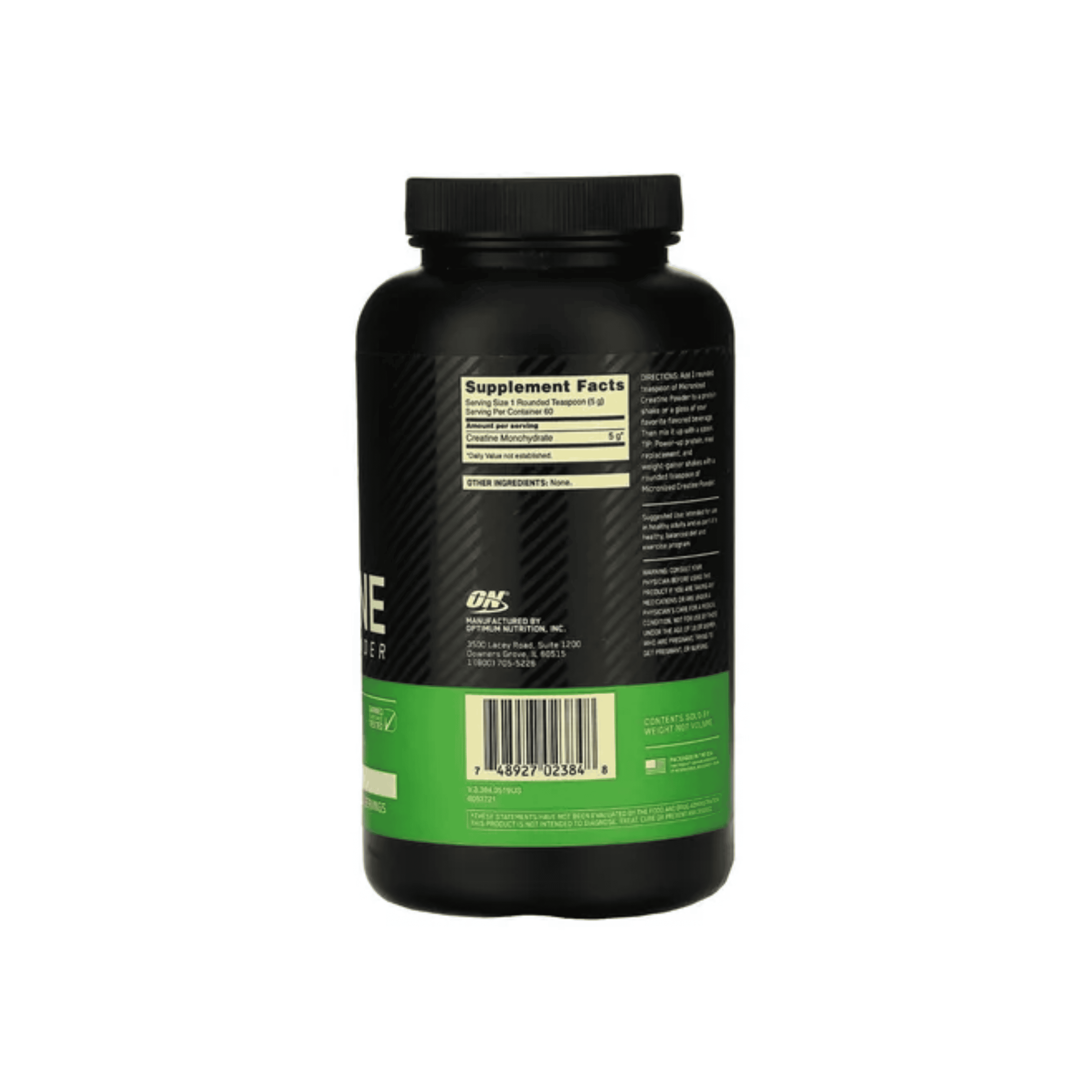 60 serv | Creatina Optimum Nutrition Powder - Body Fit Supplements
