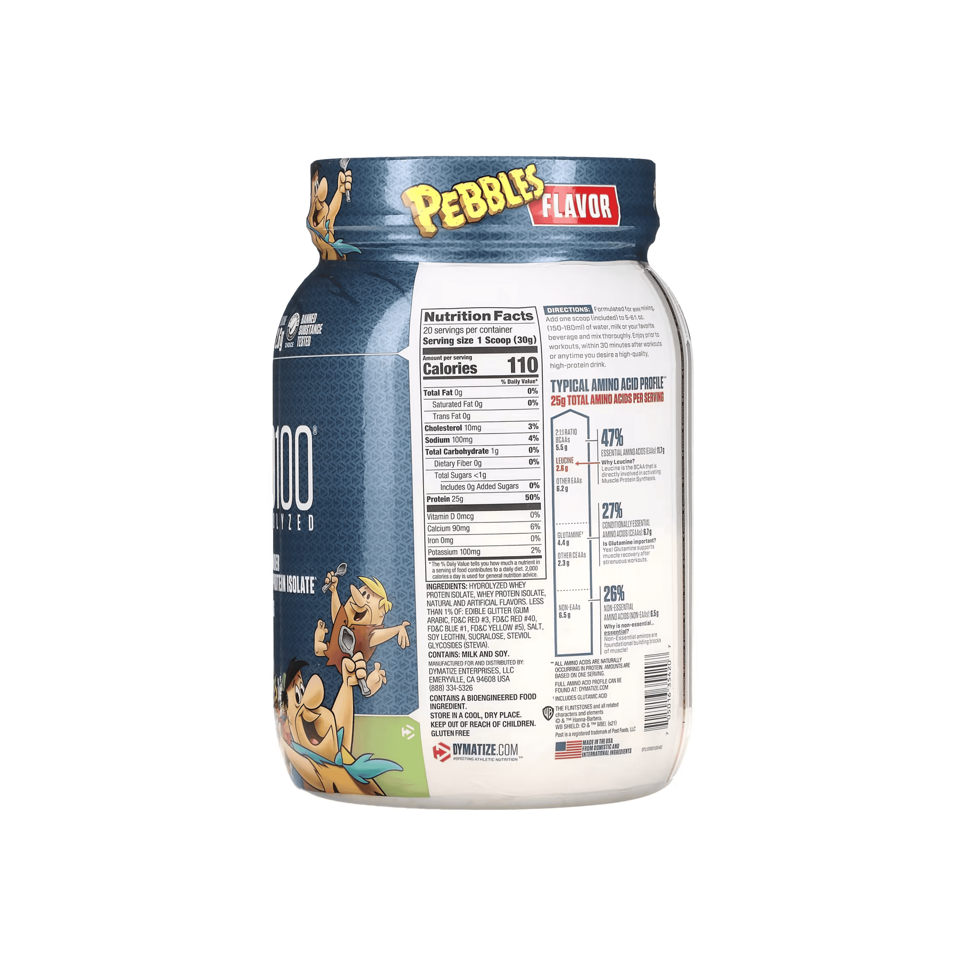 1.3 Lbs | Dymatize Iso 100 - Body Fit Supplements